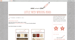 Desktop Screenshot of littlewebwritinghood.blogspot.com