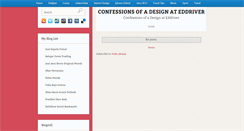 Desktop Screenshot of confessionsofadesignateddriver.blogspot.com