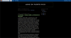 Desktop Screenshot of adhdpuertorico.blogspot.com