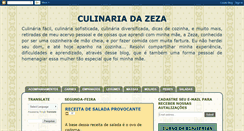 Desktop Screenshot of culinariadazeza.blogspot.com