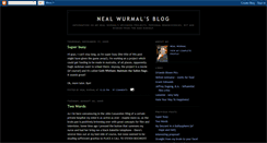 Desktop Screenshot of nealwurmal.blogspot.com