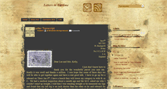 Desktop Screenshot of lettersinwartime.blogspot.com