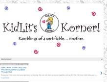 Tablet Screenshot of kidlitskorner.blogspot.com