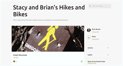 Desktop Screenshot of hikesandbikes.blogspot.com