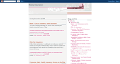 Desktop Screenshot of flossyinsurance.blogspot.com
