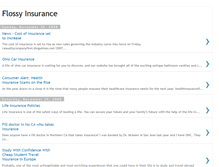 Tablet Screenshot of flossyinsurance.blogspot.com