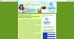 Desktop Screenshot of anapaulaornelas.blogspot.com