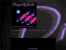 Tablet Screenshot of dragonflyradio.blogspot.com