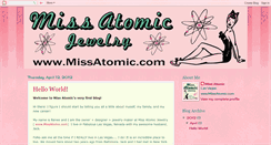 Desktop Screenshot of miss-atomic.blogspot.com