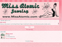 Tablet Screenshot of miss-atomic.blogspot.com