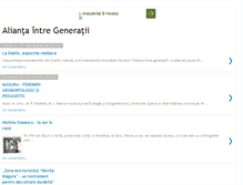 Tablet Screenshot of aliantageneratii.blogspot.com