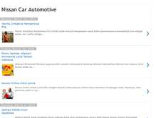 Tablet Screenshot of nissancarautomotive.blogspot.com