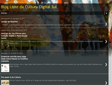 Tablet Screenshot of culturadigitalsul.blogspot.com