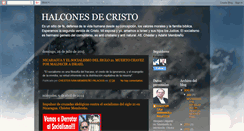 Desktop Screenshot of halconesdecristo.blogspot.com