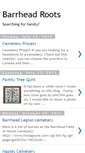 Mobile Screenshot of barrhead-roots.blogspot.com