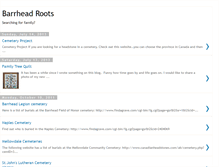 Tablet Screenshot of barrhead-roots.blogspot.com