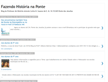 Tablet Screenshot of fazendohistorianaponte.blogspot.com
