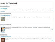 Tablet Screenshot of creatingbythecreek.blogspot.com