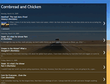 Tablet Screenshot of cornbreadandchicken.blogspot.com