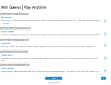 Tablet Screenshot of minigamesanytime.blogspot.com