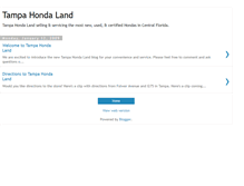 Tablet Screenshot of hondaland.blogspot.com