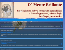 Tablet Screenshot of dmentebrillante.blogspot.com