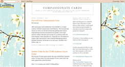 Desktop Screenshot of compassionatecards.blogspot.com