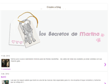 Tablet Screenshot of lossecretosdemartina.blogspot.com