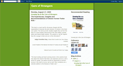 Desktop Screenshot of careofstrangers.blogspot.com