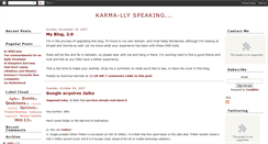 Desktop Screenshot of karma-lly.blogspot.com
