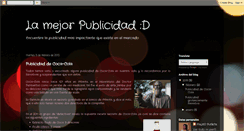 Desktop Screenshot of mejorpublicidad.blogspot.com