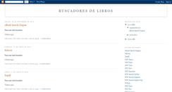 Desktop Screenshot of buscadoresdelibros.blogspot.com