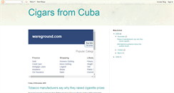 Desktop Screenshot of cigars-from-cuba.blogspot.com