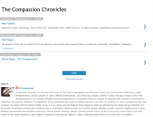 Tablet Screenshot of cityservecompassionnetwork.blogspot.com