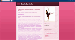 Desktop Screenshot of diseocurriculararteendanza.blogspot.com