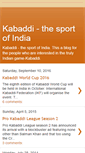 Mobile Screenshot of playkabaddi.blogspot.com