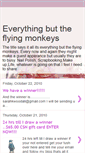 Mobile Screenshot of everythingbuttheflyingmonkeys.blogspot.com