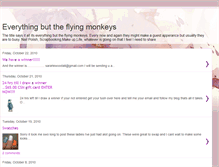 Tablet Screenshot of everythingbuttheflyingmonkeys.blogspot.com