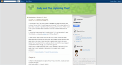 Desktop Screenshot of codyandthelightningthief.blogspot.com