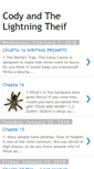 Mobile Screenshot of codyandthelightningthief.blogspot.com