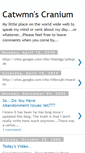 Mobile Screenshot of catscranium.blogspot.com
