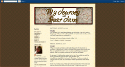 Desktop Screenshot of myjourneywithdearjane.blogspot.com