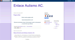 Desktop Screenshot of enlaceautismoac.blogspot.com