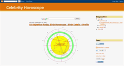 Desktop Screenshot of celebrityhoroscope.blogspot.com