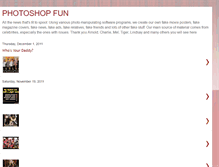 Tablet Screenshot of 4photoshopfun.blogspot.com