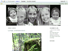 Tablet Screenshot of fembarnsmamman-emma.blogspot.com