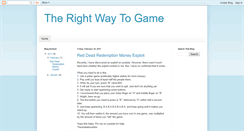 Desktop Screenshot of gamingrights.blogspot.com