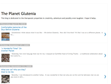 Tablet Screenshot of glutenia.blogspot.com