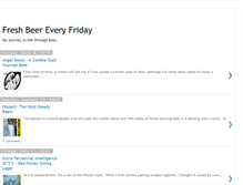 Tablet Screenshot of freshbeereveryfriday.blogspot.com