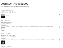 Tablet Screenshot of coldnorthernblood.blogspot.com